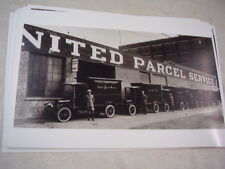 192? FORD MODEL T TRUCKS UPS FLEET   11 X 17  PHOTO  PICTURE    picture