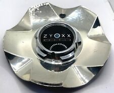 zx-14 Zyoxx Black / Chrome Wheel Center Cap picture