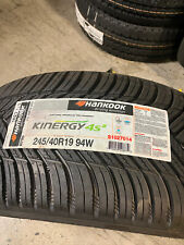 2 New 245 40 19 Hankook Kinergy 4S2 Tires picture