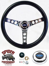 1961-1964 Ford F-100 steering wheel BLUE OVAL 13 1/2