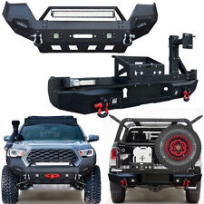 3rd Gen Tacoma Front or Rear Bumper w/Tire Carrier &Light Fits 2016-2023 Tacoma picture