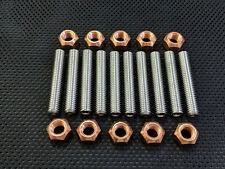 VW Golf VR6 Exhaust Manifold Stainless Steel Studs & Copper Exhaust Nuts  picture