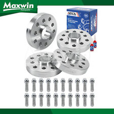 4x 25mm Hubcentric Wheel Spacers Adapters 5x100 / 5x112 for VW Audi 57.1mm Bore picture
