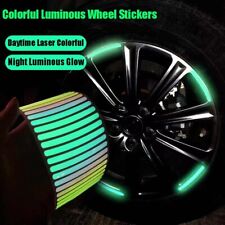 20/40x Laser Wheel Hub Luminous Sticker Car Wheel Hub Tire Rim Reflective Strips picture