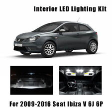 9pcs White Canbus LED Interior Lights Kit For 2009-2016 Seat Ibiza V MK5 6J 6P picture