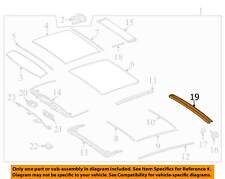 MERCEDES OEM 2021 GLE53 AMG,GLE63 AMG S Roof Sunroof-Sunshade Rail 167782390064 picture