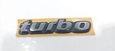 Print Logo Rear Turbo 11x2 CM Original Suitable To OPEL Calibra 1989 1997 picture