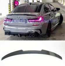 For 2019-2024 BMW 3 Series G20 330i M340i Trunk Spoiler Wing Carbon Fiber Style picture