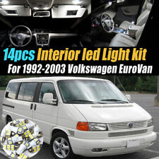14Pc Super White Car Interior LED Light Kit for 1992-2003 Volkswagen EuroVan picture