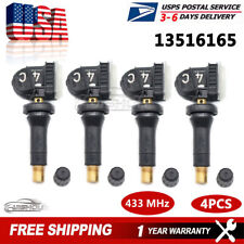 Set of 4 New 13516165 TIRE PRESSURE SENSOR TPMS 433MHz For GM Buick Chevy GMC US picture