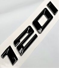 BLACK 120i FIT BMW 120 REAR TRUNK NAMEPLATE EMBLEM BADGE NUMBERS DECAL NAME picture