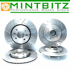 CLIO 172 182 Front and Rear Brake Discs Rear Wheel Bearing Dimpled Grooved picture
