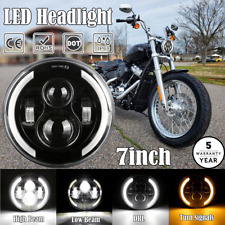 7inch DRL Round LED Headlight for Yamaha V-Star XVS 650 950 1100 Classic picture