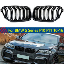 For 10-16 BMW F10 M5 style 535i 550i 528i Front Hood Kidney Grille Gloss Black picture
