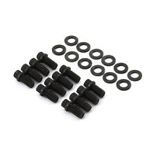 Chevy SBC 350 12 Point Black Oxide Exhaust Header Bolt Kit picture