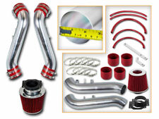 90-96 300ZX Fairlady Z32 3.0 V6 Non-Turbo DUAL PIPE AIR INTAKE KIT+ RED FILTER picture