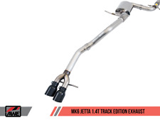 AWE Track Edition Exhaust w/ Chrome Tips for 16-18 Jetta S / SE 1.4L picture