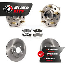 Front Hub Bearing Assembly Disc Brake Rotor Pad Kit For 1998-2004 Dodge Intrepid picture