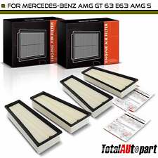 4x New Engine Air Filter for Mercedes-Benz AMG GT 63 E63 AMG S G63 AMG S63 AMG picture