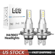 For Honda VTX1800C VTX1800R/S/T 2002-2008 2X 9003 H4 LED Headlight Bulbs White picture