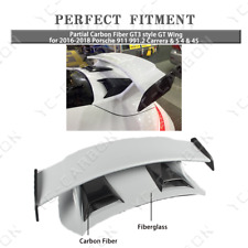 Partial Carbon GT3 style GT Wing for 2016-18 Porsche 911 991.2 Carrera & S 4 &4S picture