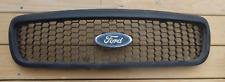 Matt Flat Black For Ford Crown Victoria Grille 1998-2011 Honeycomb picture