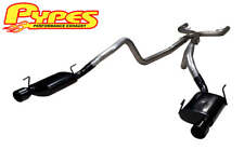 2005-2010 Mustang V6 4.0 PYPES Phantom Dual Exhaust System X-Pipe w/ Black Tips picture