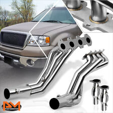 For 04-10 Ford F150 2WD 5.4L V8 Stainless Steel Long Tube Exhaust Header+Gasket picture