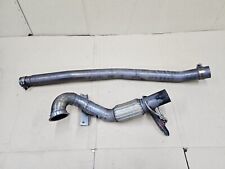 16-20 VW GOLF R MK7.5 HATCHBACK STAINLESS STEEL DOWNPIPE WITH RES EXHAUST picture