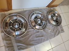 RARE VTG 1961 BUICK ELECTRA 225 DELUXE HUBCAP WHEEL COVERS (3) CUSTOM LED SLED picture