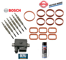 Glow Plug Control Unit Intake Gasket Cleaner Kit 21pcs OEM for BMW 335d X5 35d picture