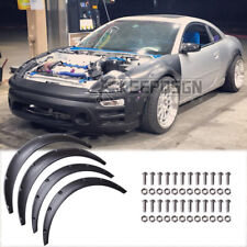 Wheel Extra Fender Flares Parts Body Kit Arches Matte for Mitsubishi Eclipse GT picture