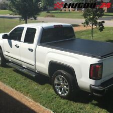 Fit For 2007-2013 Chevy Silverado GMC Sierra 1500 5.8Ft Bed 4-Fold Tonneau Cover picture