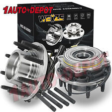 2 Front Wheel Bearing Hubs Fit For Ford F-250 F-350 SD2005-2010, 4x4 HD DESIGN picture