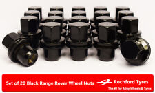 Black OE Style Wheel Nuts (20) 14x1.5 Nuts For Range Rover [L405] 12-19 picture