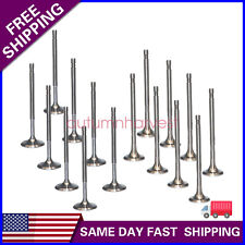 8x Intake Valves + 8x Exhaust Valves For Mercedes M271 W204 W212 C200 C250 E200 picture