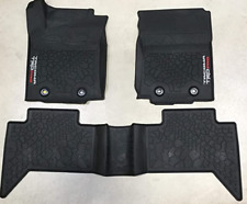 Tacoma OEM Floor Liners All-Weather TRD Pro Double Cab ATM PT908-35200-02 picture