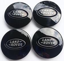 Black Wheel Center Caps 62mm Hubcaps Compatible For Land Range Rover picture