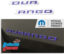 DURANGO Emblem Overlay Decal for Dodge Durango 2011-2024 picture