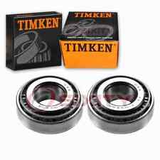 2 pc Timken Rear Outer Wheel Bearing and Race Sets for 1978-1982 Dodge Omni pn picture