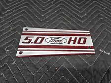 86 87-93 Ford Fox Body Mustang OEM Upper Intake Manifold Plate Plaque 5.0L 302 picture