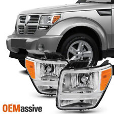 Fit 2007 2008 2009 2010 2011 Dodge Nitro Headlights Headlamps Left & Right Side picture