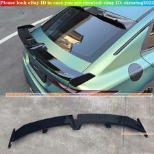 Gloss Black Rear Trunk Spoiler Wing Lip Trim Fits For kia K5 GT 2021-2022 picture