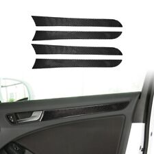 Carbon Fiber Interior Door Inner Panel Cover Trim For Audi A4 A5 Q5 2009-2016 picture