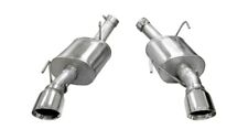 Corsa Polished Xtreme Axle-Back Exhaust Fits 05-10 Ford Mustang Shelby GT500 5.4 picture