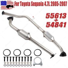 Fits 2005 2006 2007 Toyota Sequoia 4.7L Right & Left Catalytic Converter Set picture