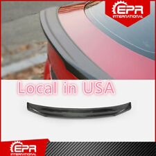 For Kia Stinger Type S Carbon Fiber Rear Trunk Spoiler Wing Stick Lip Bodykits picture