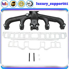 Exhaust Manifold &Gasket Kit for 81~83 Jeep Wrangler Cherokee Wagoneer 4.2L USA picture