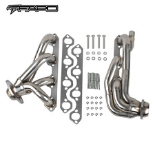 FAPO Shorty Headers for 87-96 Ford F150 5.8L 351 V8 OHV 304SS XL XLT Lightning picture