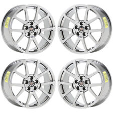 EXCHANGE 19x9 19x10 Cadillac CTS-V Coupe PVD Chrome Wheels Factory OEM 4647 4677 picture